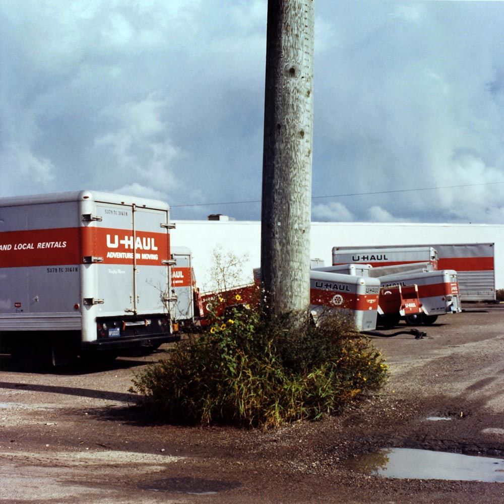 u-hauls uhauls moving storage trucks trailers parking lots