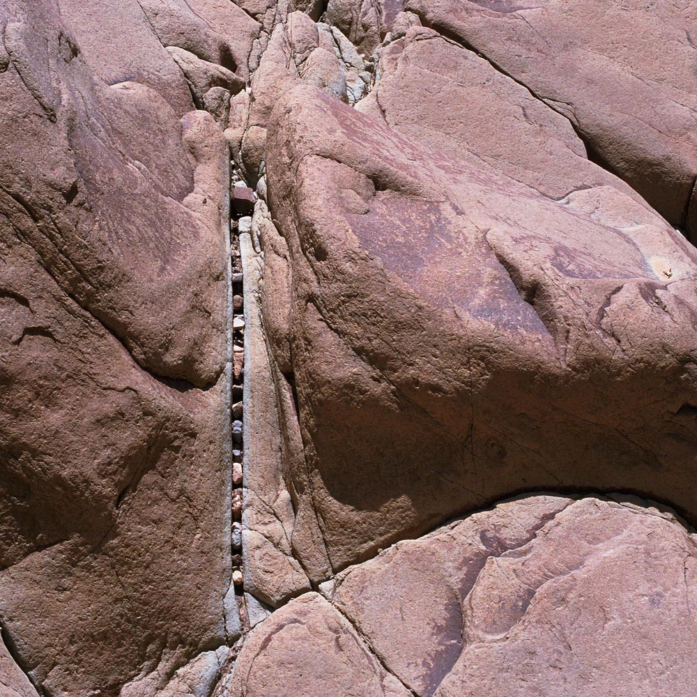 rocks cracks pebbles nature pink granite slot lines enchanted south texas wabi